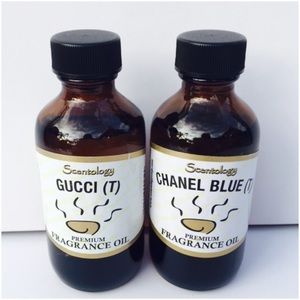 Gucci & Chanel Blue Fragrance Diffuser Oil…